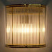 Buy Wall Sconce Australia Verre Half Round Glass Wall Light Brass - ELJE13652B