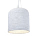 Buy Pendant Lights Australia Lombok basket 1 Light Pendant Cream - ELTIQ102894