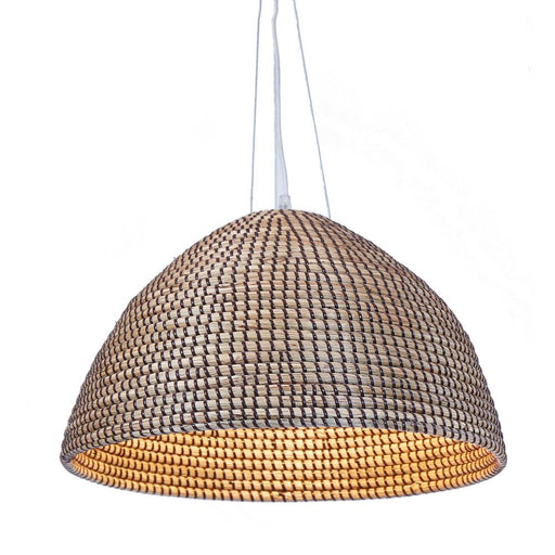 Buy Pendant Lights Australia San Marco basket Pendant Light Brown Rattan - ELTIQ102875