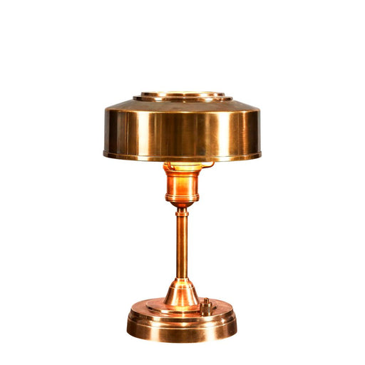 Buy Table Lamps Australia Bankstown Art Deco Table Lamp Antique Brass - ELPIM30967AB