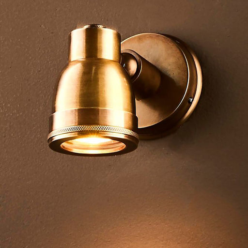 Buy Exterior Wall Lights Australia Pasco Outdoor Wall Lamp Antique Brass - ELPIM52206AB