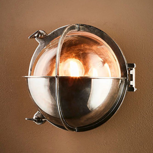 Buy Bunker Lights Australia Vienna Outdoor Wall Lamp Antique Silver - ELPIM51713AS
