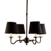Buy Chandeliers Australia Milton Chandelier 4 Lights Bronze Brass - ELPIM51117ABD