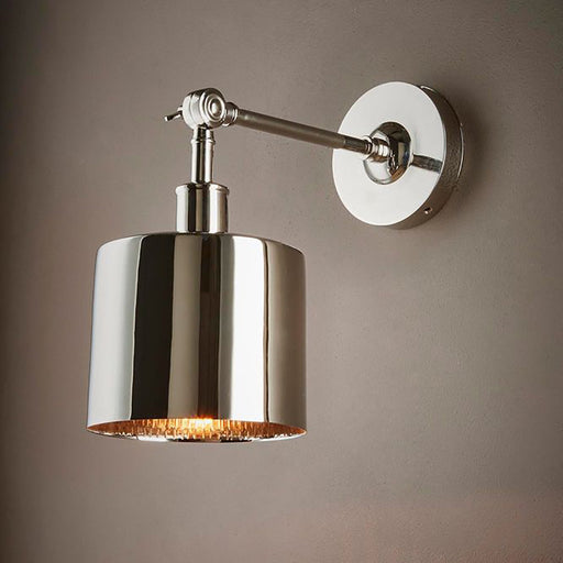 Buy Wall Sconce Australia Portofino Wall Lamp Shiny Nickel - ELPRTFWL15SN