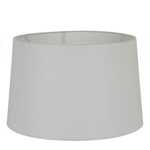 Buy Lamp Shades Australia XXL Drum Lamp Shade (20x18x12 H) - Light Natural Linen - Linen Lamp Shade - ELSZ201812LLEU