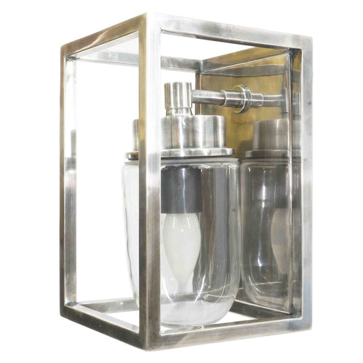 Buy Exterior Wall Lights Australia Wellington Outdoor Wall Lamp Silver - ELPIM51831AS
