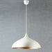 Buy Pendant Lights Australia MacMillan Large Oval Pendant White Brass Lining - ELASWGBT53W