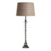 Buy Table Lamps Australia Roxbury Twisted Candlestick Table Lamp Base Only - Antique Silver, Brass - ELPIM50358AS