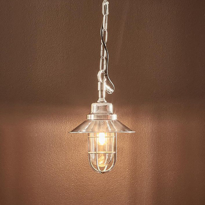 Buy Outdoor Pendant Lights Australia Rutherford Outdoor 1 Light Pendant Silver - ELPIM51277AS