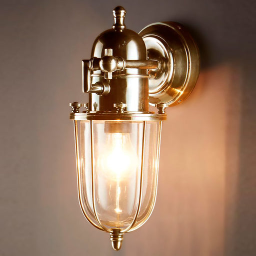 Buy Exterior Wall Lights Australia Chapel Outdoor Outdoor Wall Lamp Brass - ELPIM51548AB
