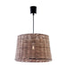 Buy Pendant Lights Australia Rattan Round 1 Light Pendant Large - ELPYYWKLOOWW
