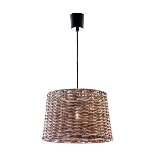 Buy Pendant Lights Australia Rattan Round 1 Light Pendant Small - ELPYYWKSOOWW
