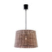 Buy Pendant Lights Australia Rattan Round 1 Light Pendant Small - ELPYYWKSOOWW