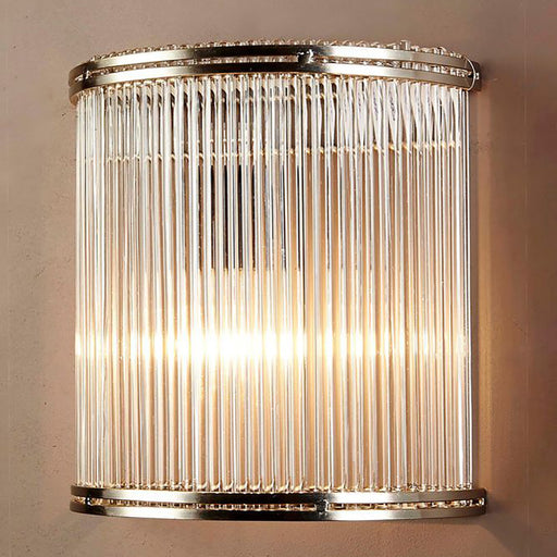 Buy Wall Sconce Australia Verre Half Round Glass Wall Light - ELJE13652