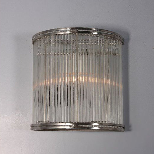 Buy Wall Sconce Australia Verre Half Round Glass Wall Light - ELJE13652