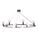 Buy Island Pendant Lights Australia Yves 8 Light Pendant Nickel - ELFAB4000700