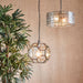 Buy Pendant Lights Australia Solano Pendant Light Black Brass / Glass - ELCIT7990