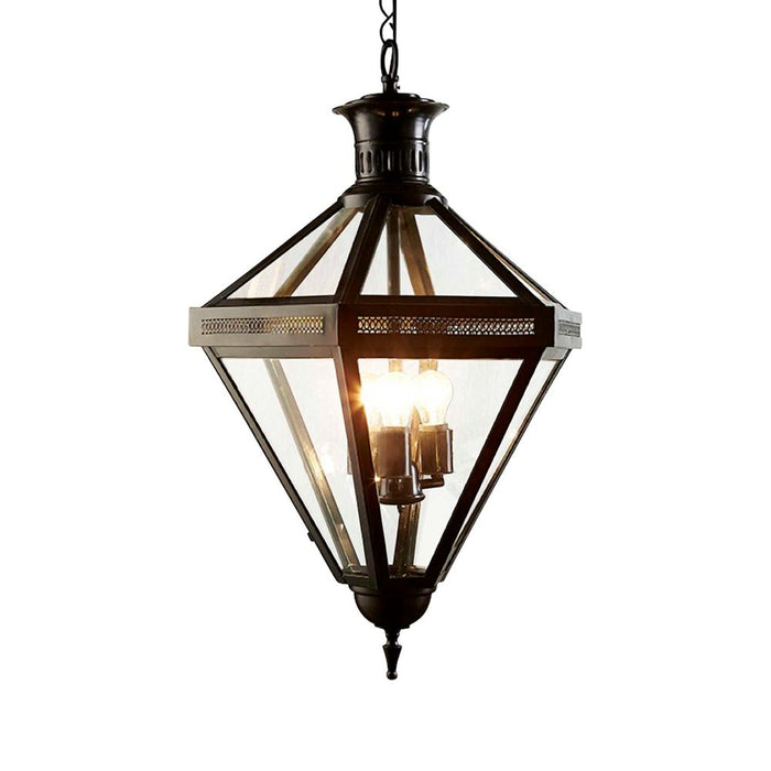 Buy Pendant Lights Australia Rockefella 3 Light Pendant Black - ELCITFR3976FLBR