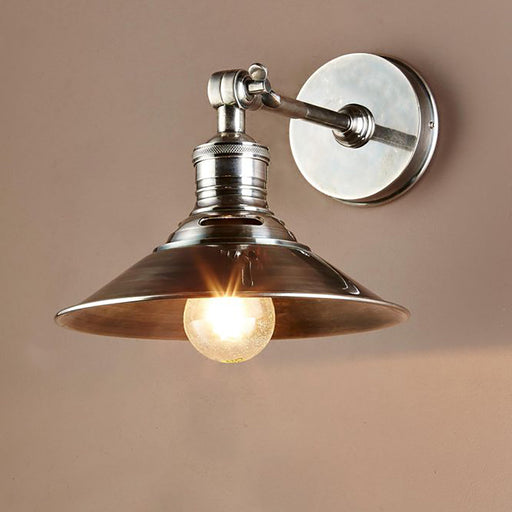 Buy Wall Sconce Australia Bristol 1 Light Sconce Antique Silver - ELPIM59922AS