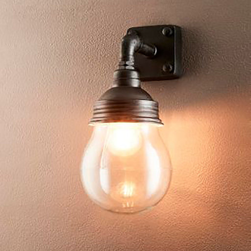 Buy Exterior Wall Lights Australia Dover Outdoor Wall Lamp Black - ELPIM51119BK