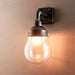 Buy Exterior Wall Lights Australia Dover Outdoor Wall Lamp Black - ELPIM51119BK
