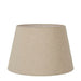 Buy Lamp Shades Australia Large Taper Lamp Shade (16x11x10 H) - Dark Natural Linen - Linen Lamp Shade - ELSZ161110NLEU