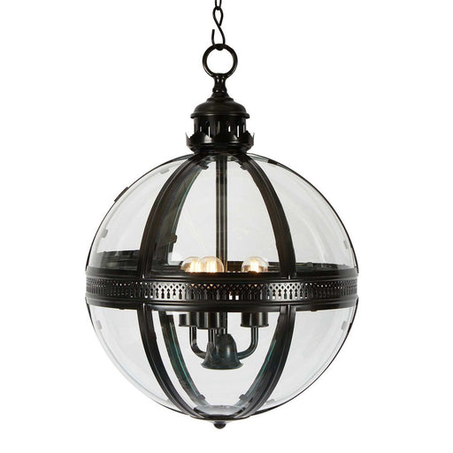 Buy Pendant Lights Australia Saxon 3 Light Pendant Large Black - ELCITWRT18BLK