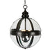 Buy Pendant Lights Australia Saxon 3 Light Pendant Large Black - ELCITWRT18BLK
