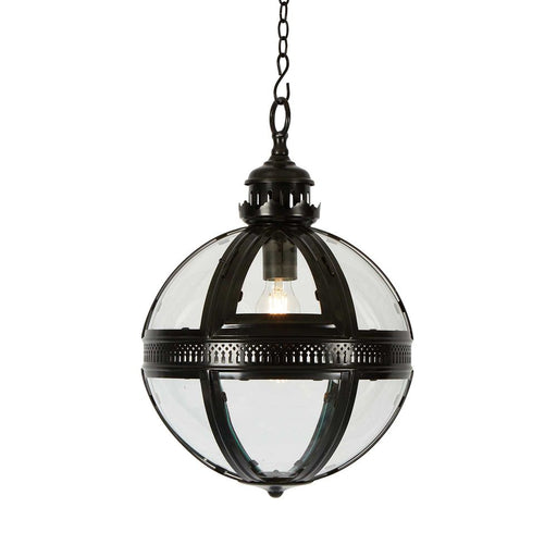 Buy Pendant Lights Australia Saxon 1 Light Pendant Small Black - ELCITWRT18SBLK