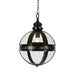 Buy Pendant Lights Australia Saxon 1 Light Pendant Small Black - ELCITWRT18SBLK