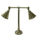 Buy Table Lamps Australia Hermitage Table Lamp 2 Lights Antique Brass - ELPIM31340AB