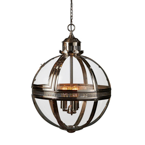 Buy Pendant Lights Australia Saxon 3 Light Pendant Large Shiny Nickel - ELCITWRT18LAS