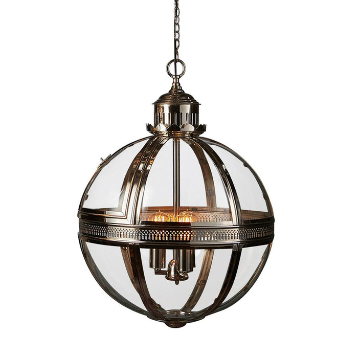 Buy Pendant Lights Australia Saxon 3 Light Pendant Large Shiny Nickel - ELCITWRT18LAS
