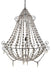 Buy Chandeliers Australia Beaded Chandelier White Timber - ELAH429