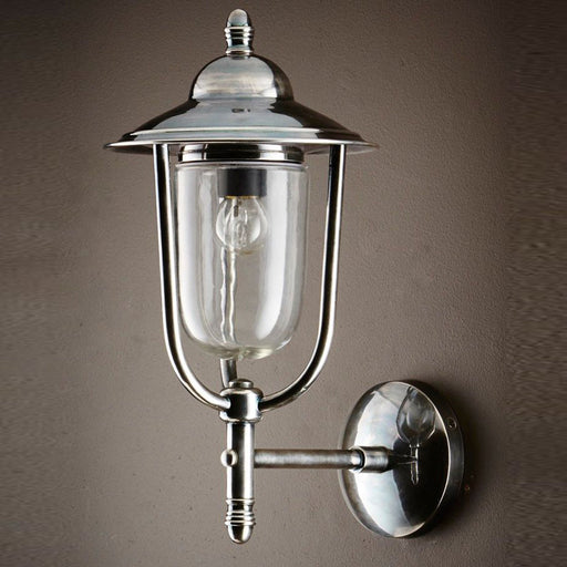 Buy Exterior Wall Lights Australia Pier Outdoor Wall Lamp Antique Silver - ELPIM51230AS