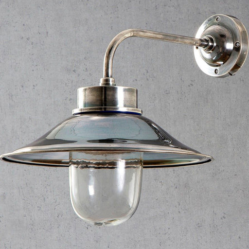 Buy Exterior Wall Lights Australia Sandhurst Outdoor Wall Lamp Antique Silver - ELPIM57058AS
