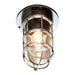 Buy Bunker Lights Australia Emerald 1 Light Outdoor Ceiling Light Antique Silver - ELPIM50392AS