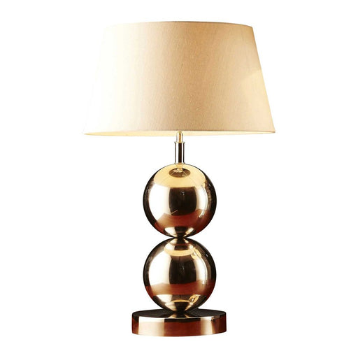 Buy Table Lamps Australia Diesel Stacked Ball Table Lamp Base Only - Shiny Nickel - ELSB21844
