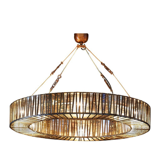 Buy Pendant Lights Australia Chelton Glass 6 Light Pendant - ELJE15309