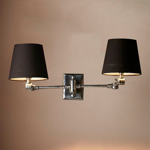 Buy Wall Sconce Australia Worcester 2 Light Sconce Base Antique Silver - ELPIM30541AS