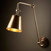 Buy Swing Arm Wall Lights Australia Cromwell Wall Lamp Brass - ELPIM51341AB