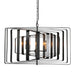Buy Pendant Lights Australia Tamarama 6 Light Ceiling Light Black Brass - ELZR62826BZ