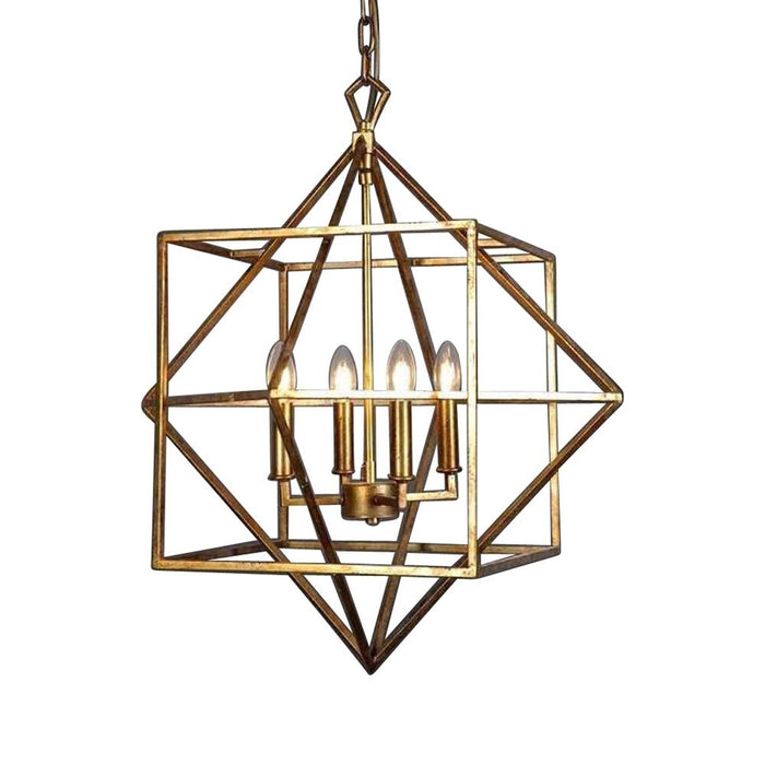 Buy Pendant Lights Australia Mosman 4 Light Ceiling Light Gold - ELZR70694AGL
