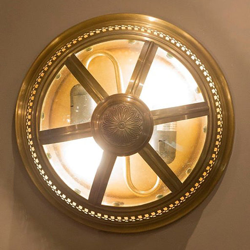 Buy Wall Sconce Australia Walter 2 Light Wall Light Antique Brass - ELCIT5066AB