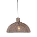 Buy Pendant Lights Australia Valentino Large Pendant Light Brown Metal - ELZR6355B