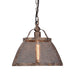 Buy Pendant Lights Australia Lorenzo Large 1 Light Pendant Rustic - ELZR6344M