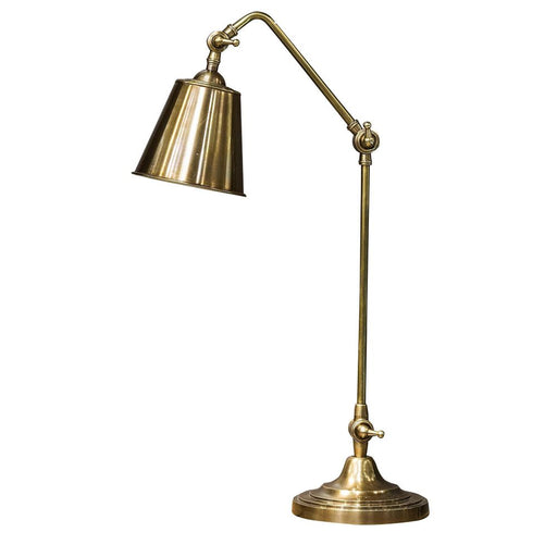 Buy Table Lamps Australia Cuba Table Lamp Antique Brass - ELPIM51358AB