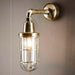 Buy Exterior Wall Lights Australia Starboard Outdoor Wall Lamp Antique Brass - ELPIM51046AB