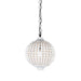 Buy Pendant Lights Australia Kasbah White Beaded 1 Light Pendant - ELMA4233