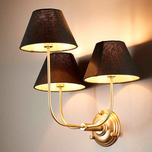 Buy Wall Sconce Australia Trilogy 3 Light Wall Light Base Brass - ELPIM30755AB